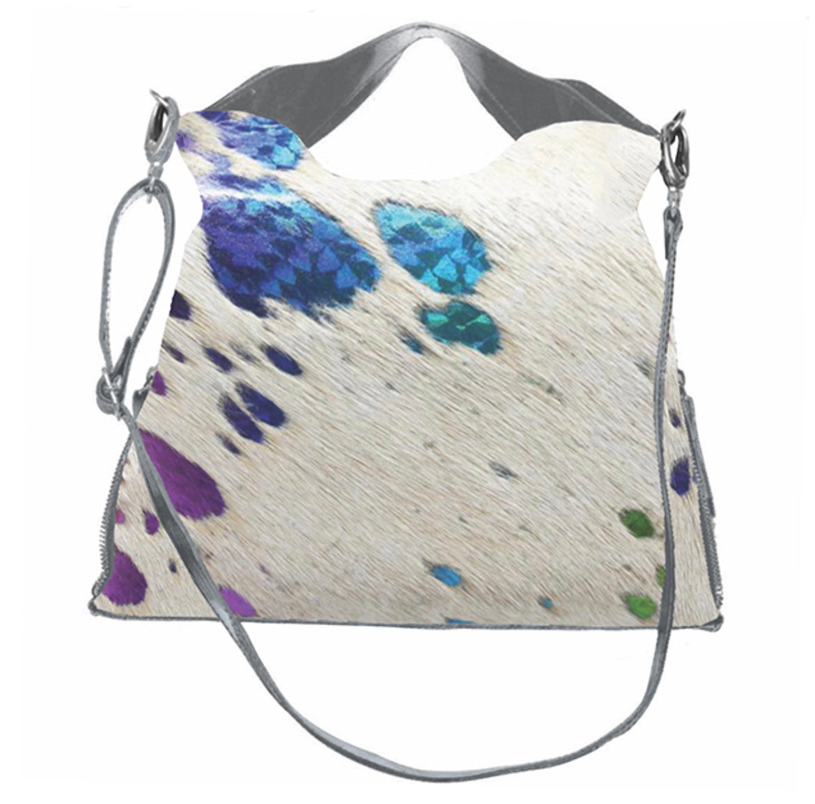 Riche - white rainbow/silver Handbag