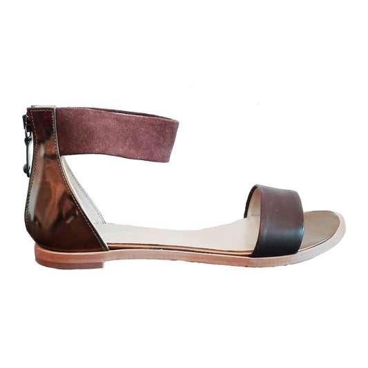 Marionette - Brown Bronze flat sandal- last pair 39