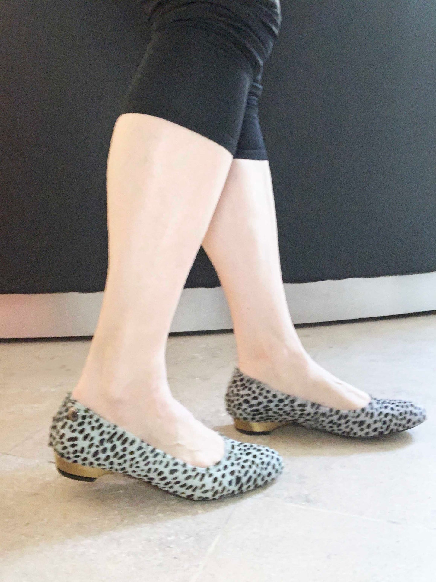 Pirouette- grey cheetah- last pair 37!