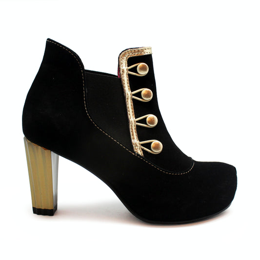 Cointreau - Black / Gold Suede- last pair 41