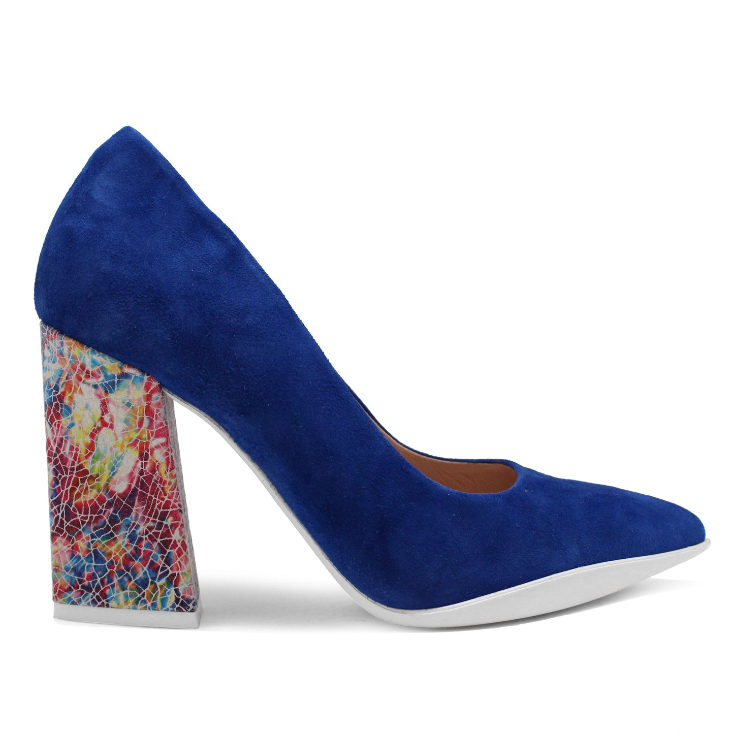 Pailette - Royal Blue High heel shoe