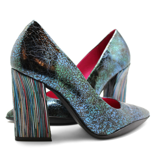 Pailette - Navy Azule Crack - Chanii B