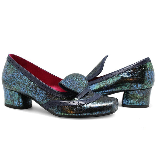 Persi - Azule Crack Low heel shoe