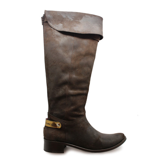 St Germaine - Brown Leather 20" wide calf- last pair 41!