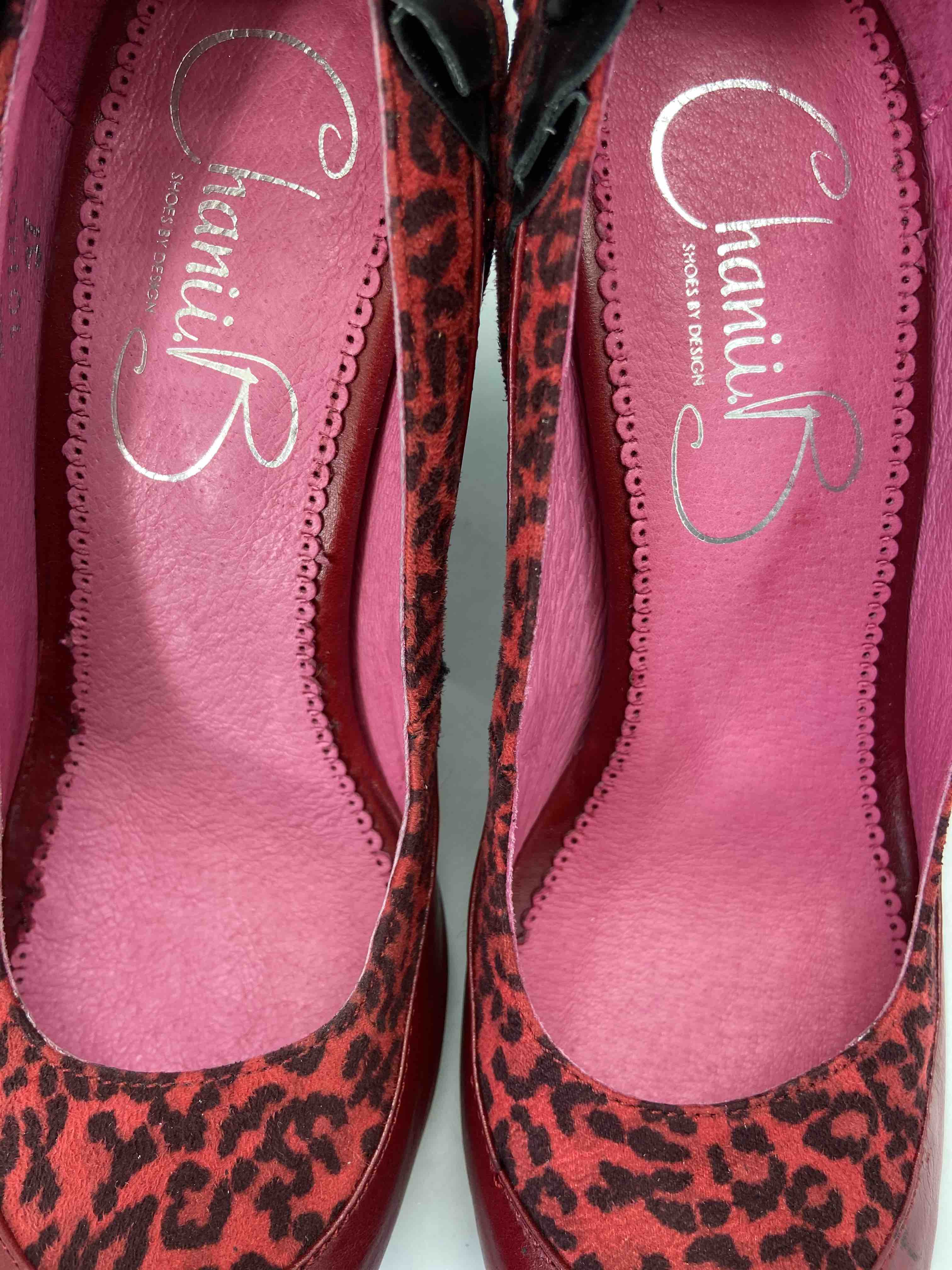 Leopard and hot sale red heels