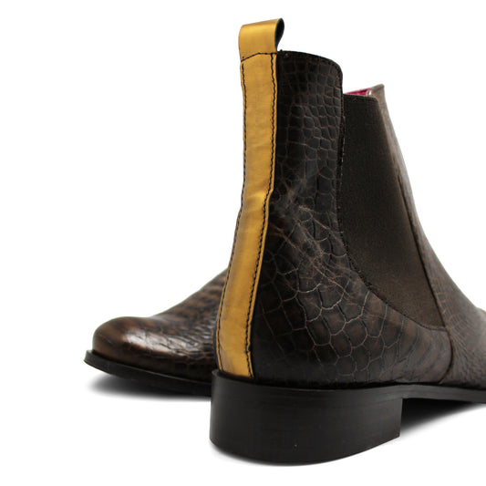 Taille - Brown Croc - Chanii B