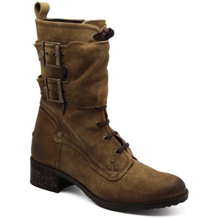 Bon Amie -Lace up ankle boot- Taupe- ONLINE EXCLUSIVE