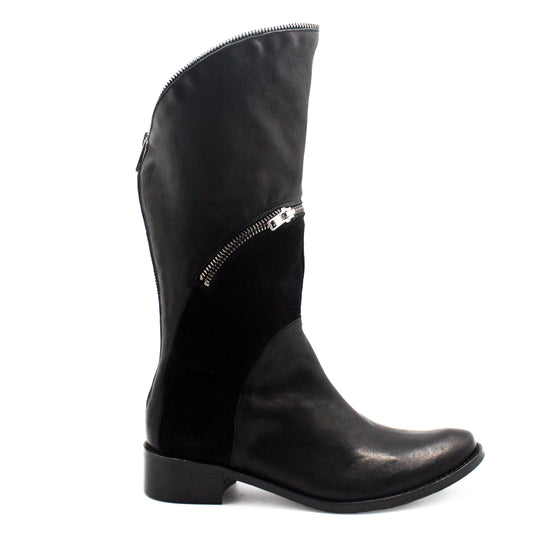 St Chappelle - Black Leather boot