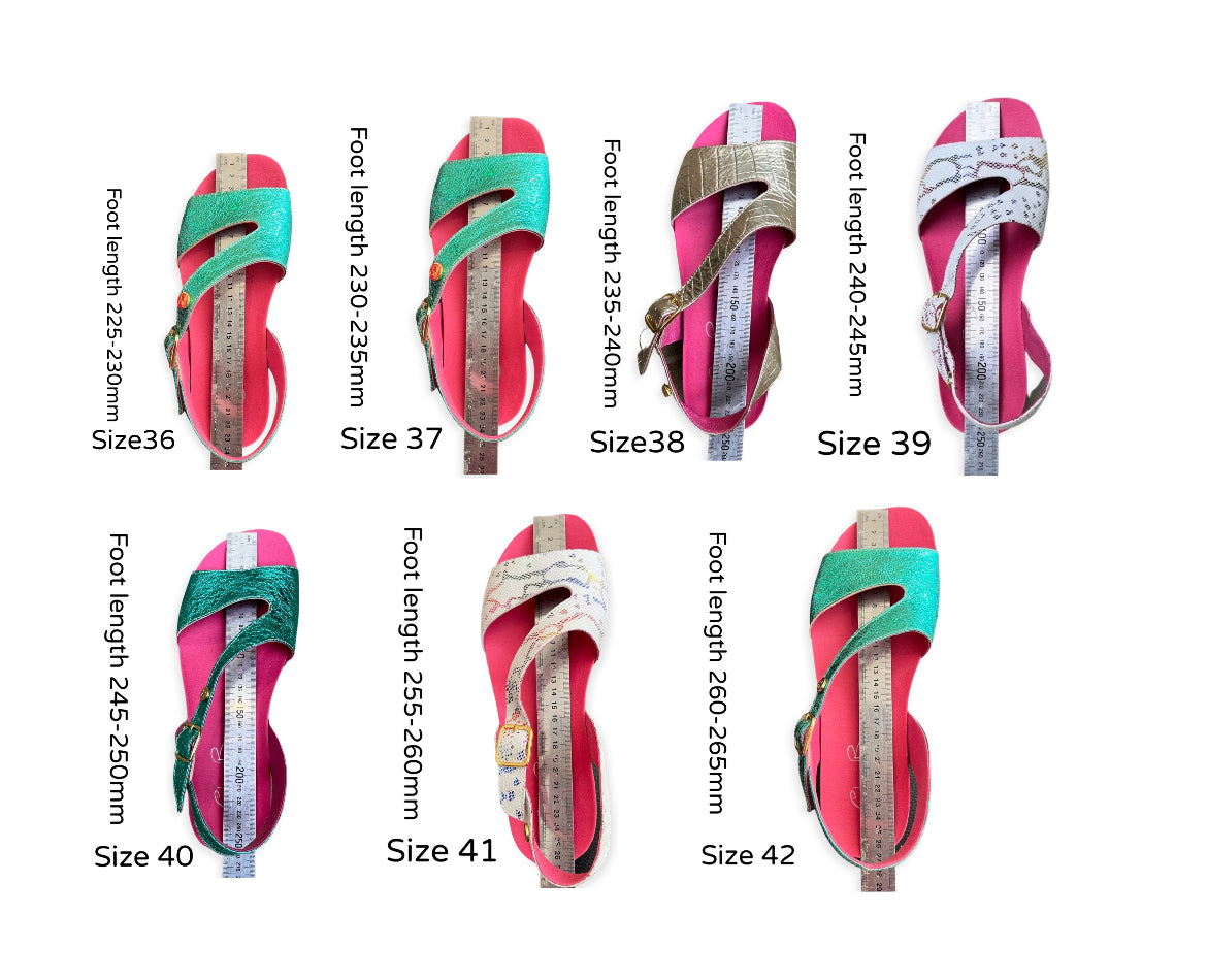 Je Ressin- White rainbow flat cork sandal