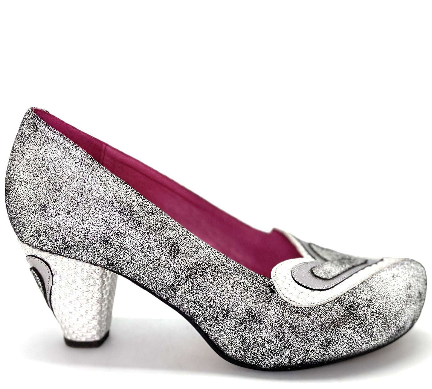 Amour - Brushed Silver shoe