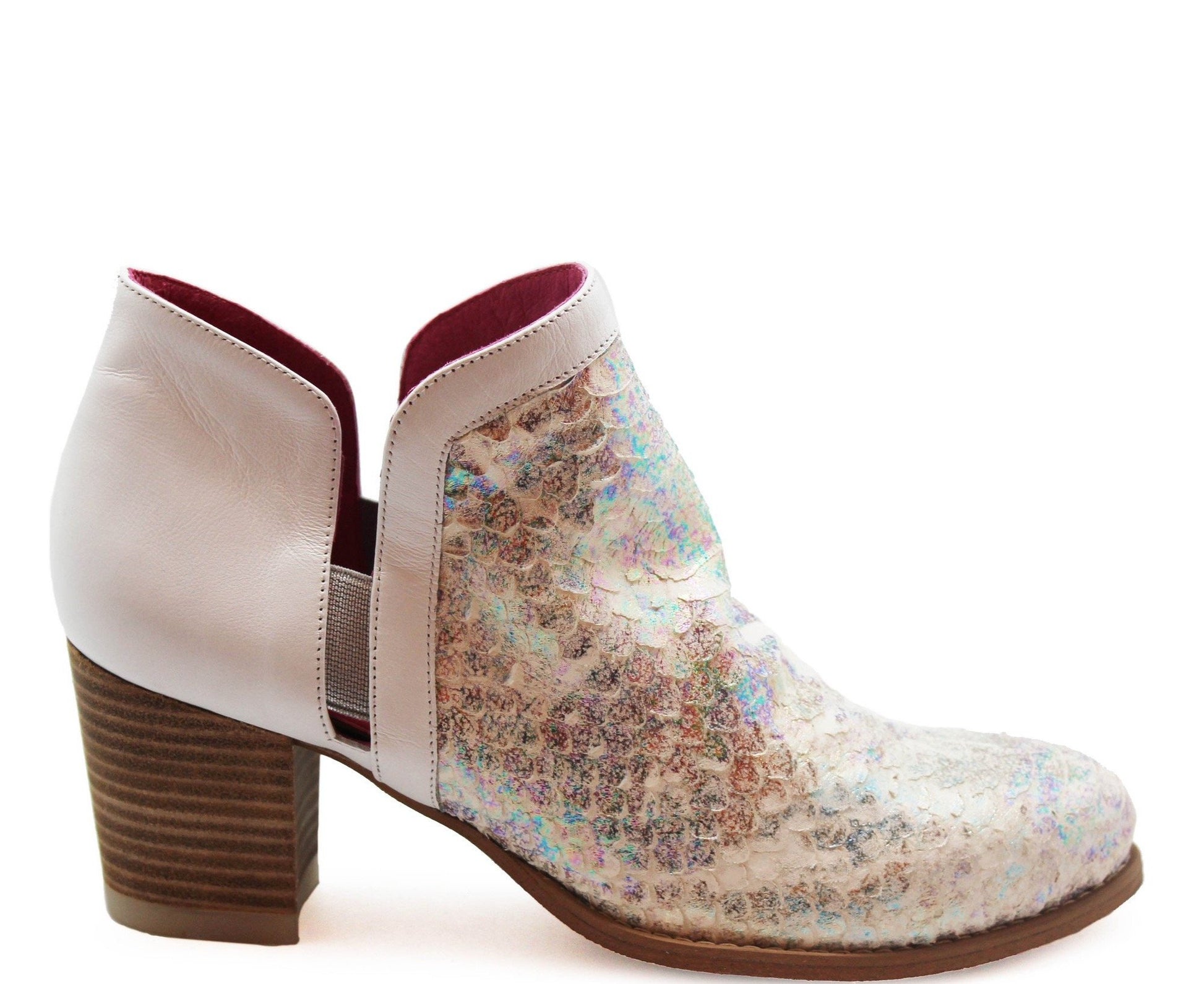 Plume - White Iridescent-LAST PAIR 37! - Chanii B