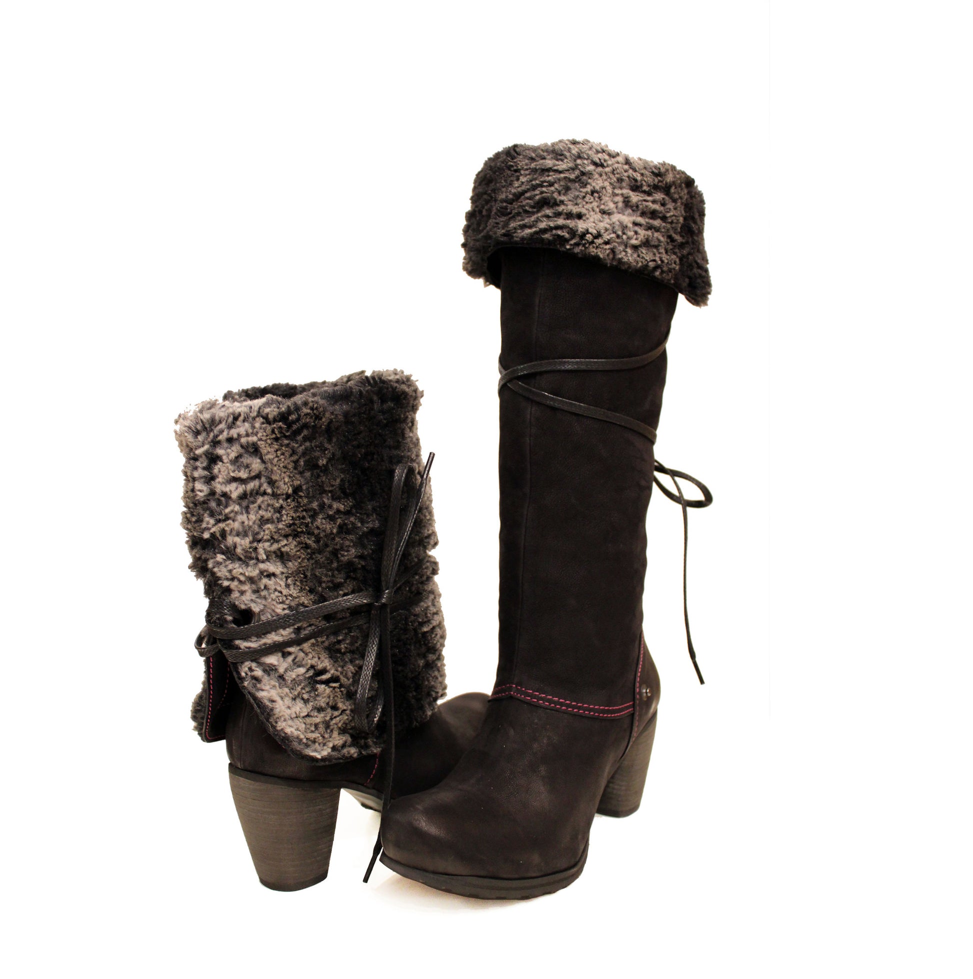 Pulpeux - Black Nubuck Boot - Chanii B
